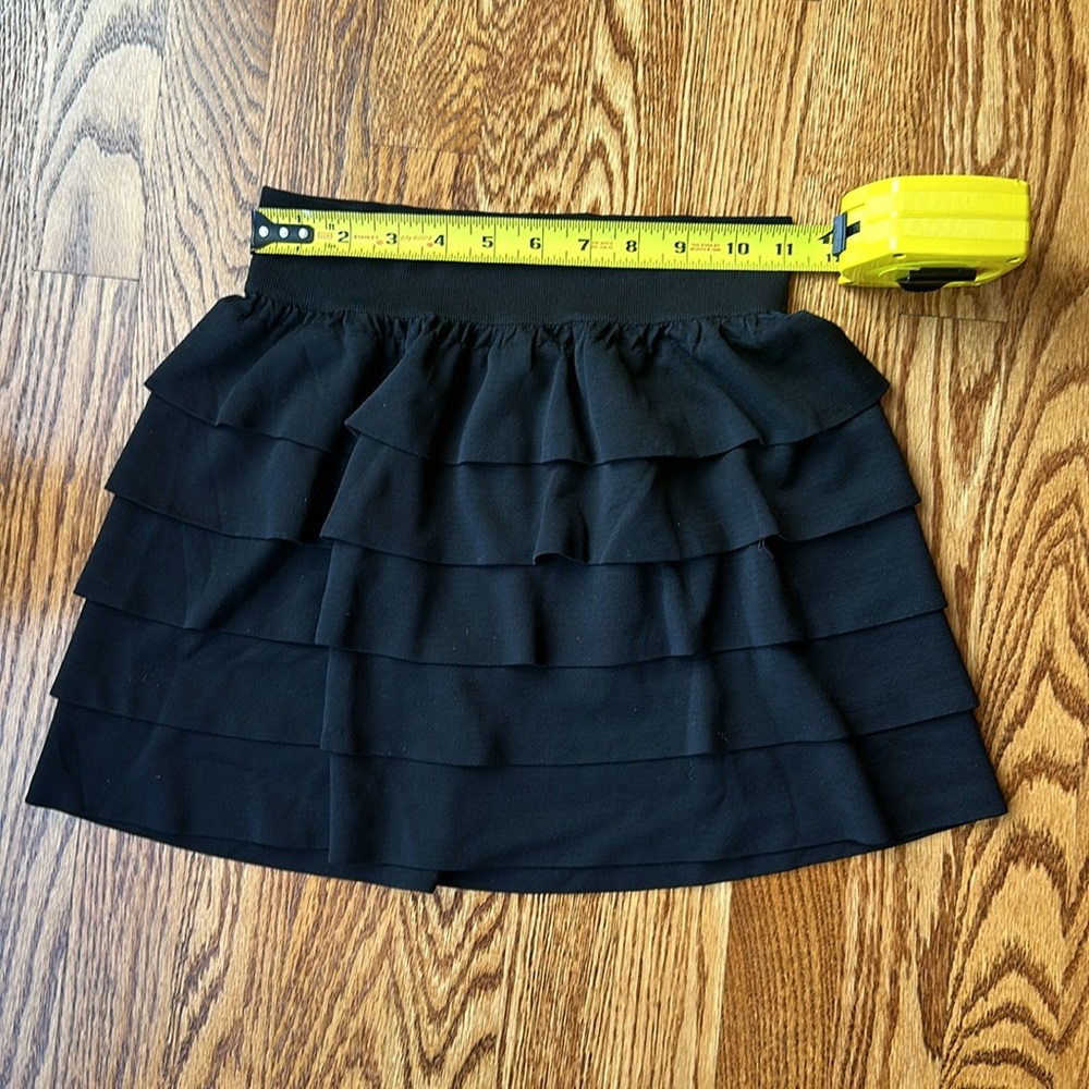 Star Ride Black Ruffle Skirt - Picture 2 of 4